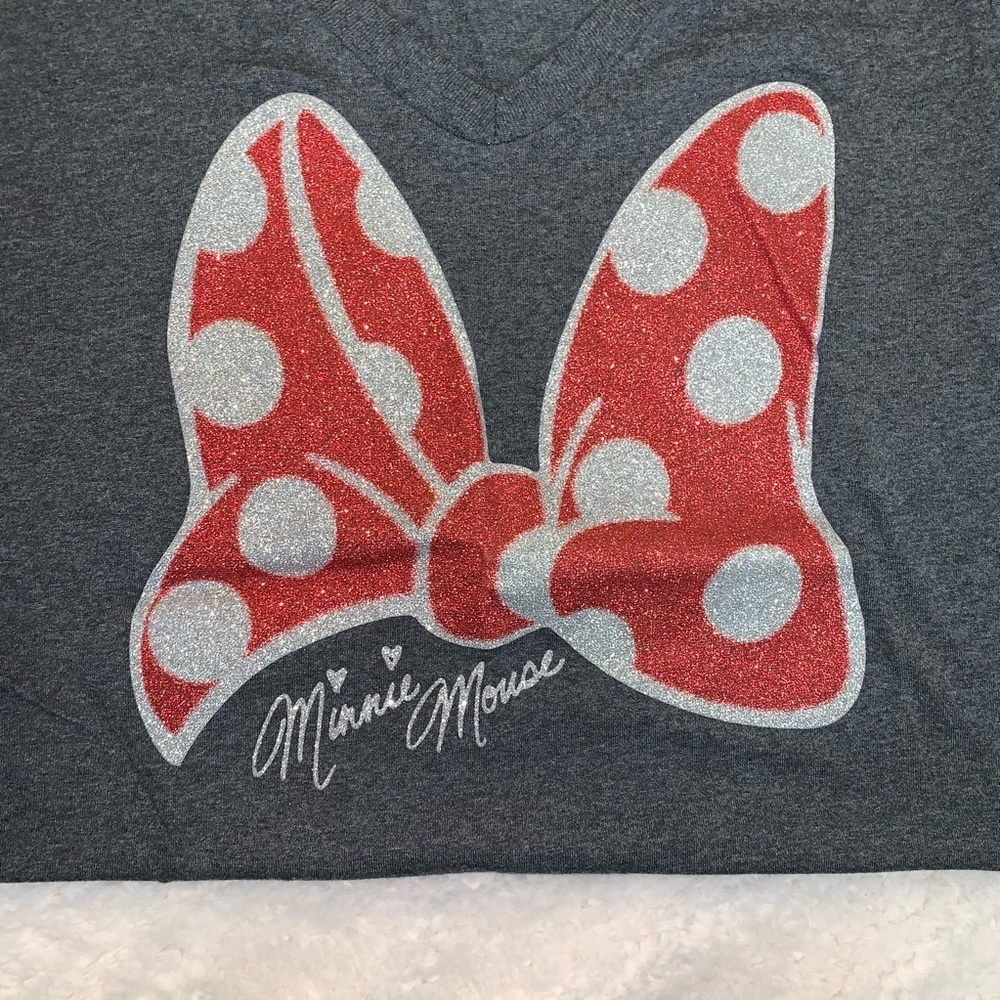 AUTHENTIC DISNEY Ladies Minnie Mouse T Shirt - Picture 2 of 4